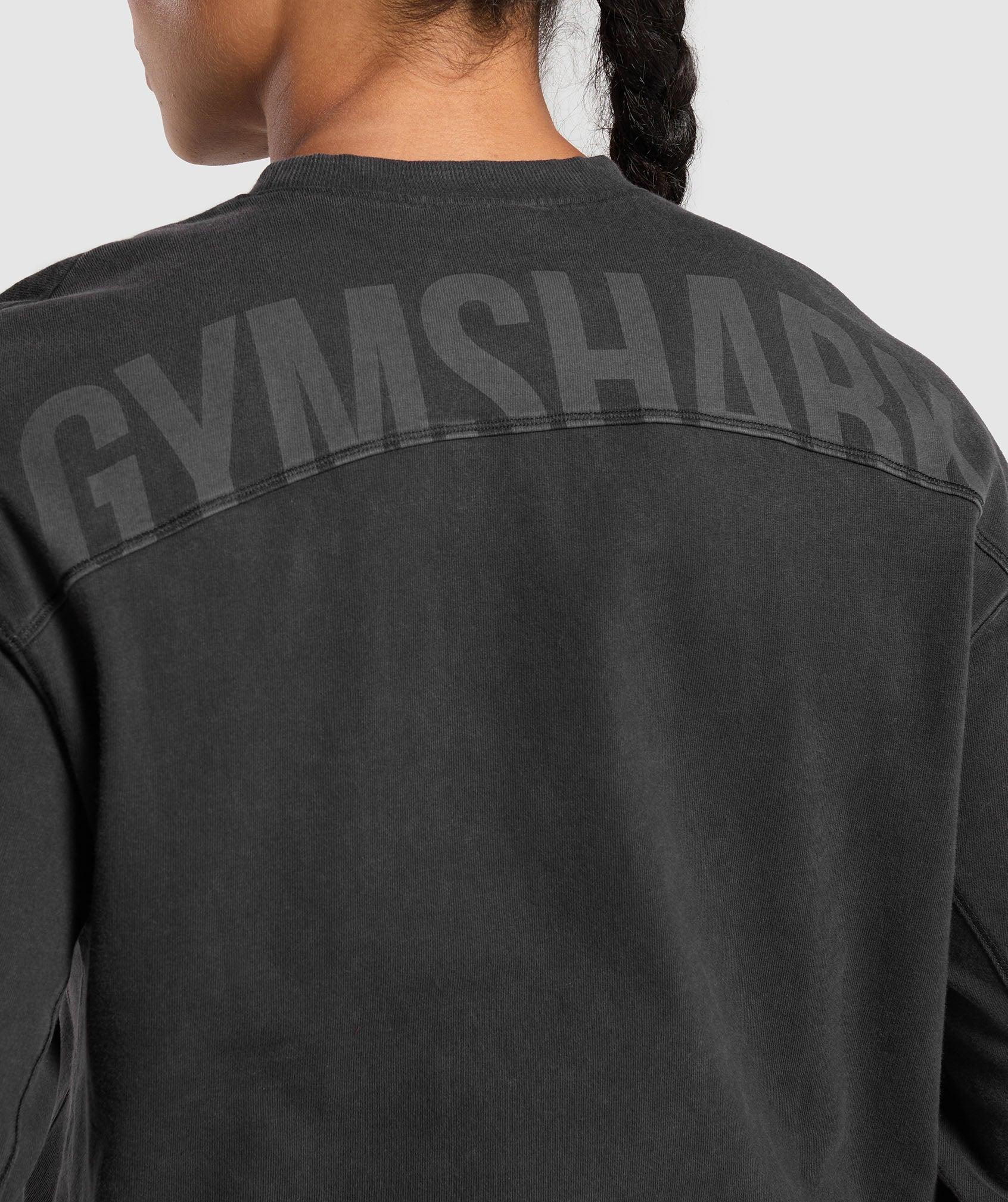 Power Oversized Long Sleeve Top Product Image