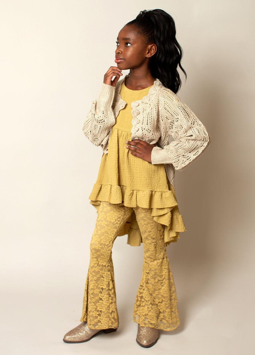 Kennedy Pant in Dusty Citron Girls Product Image