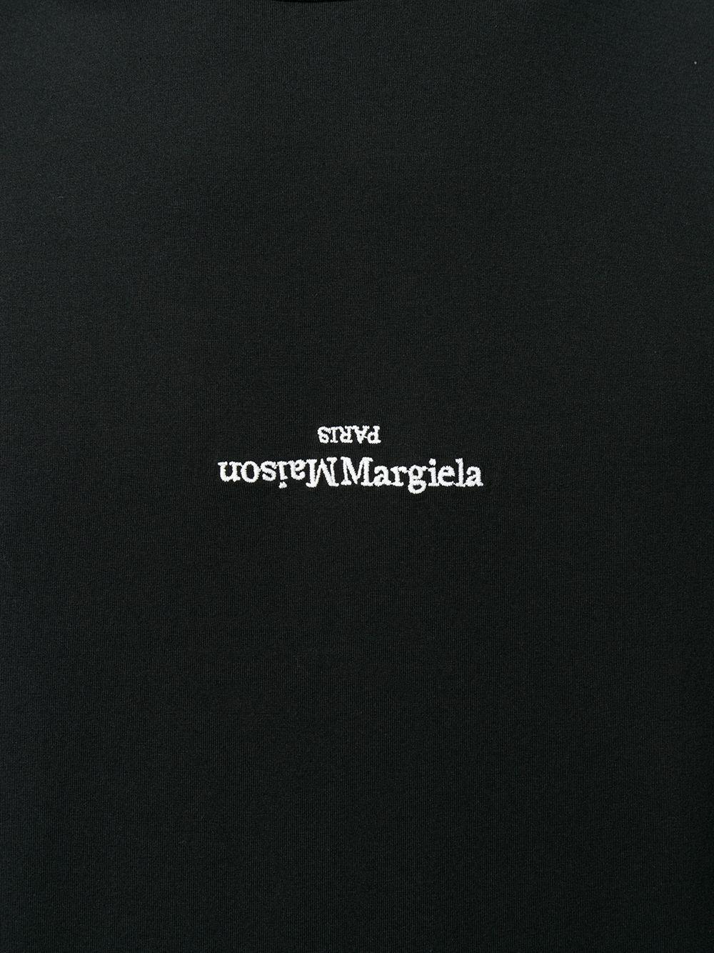 distorted-logo cotton T-shirt Product Image