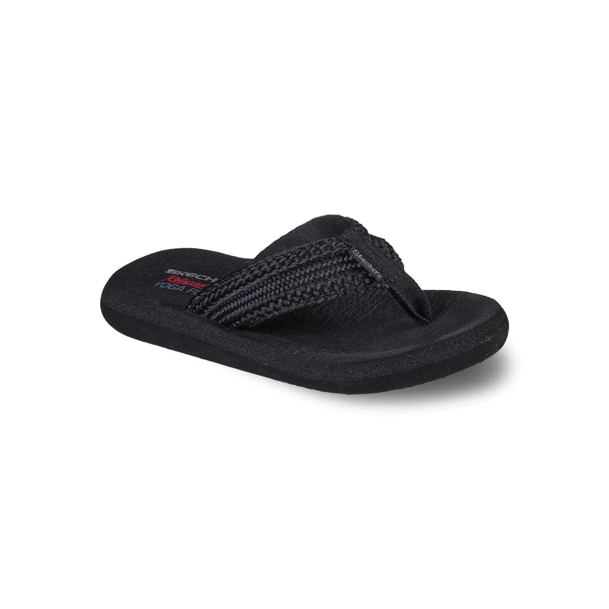 Skechers® Cali Asana Hidden Valley Women's Sandals, Size: 7, Black Product Image