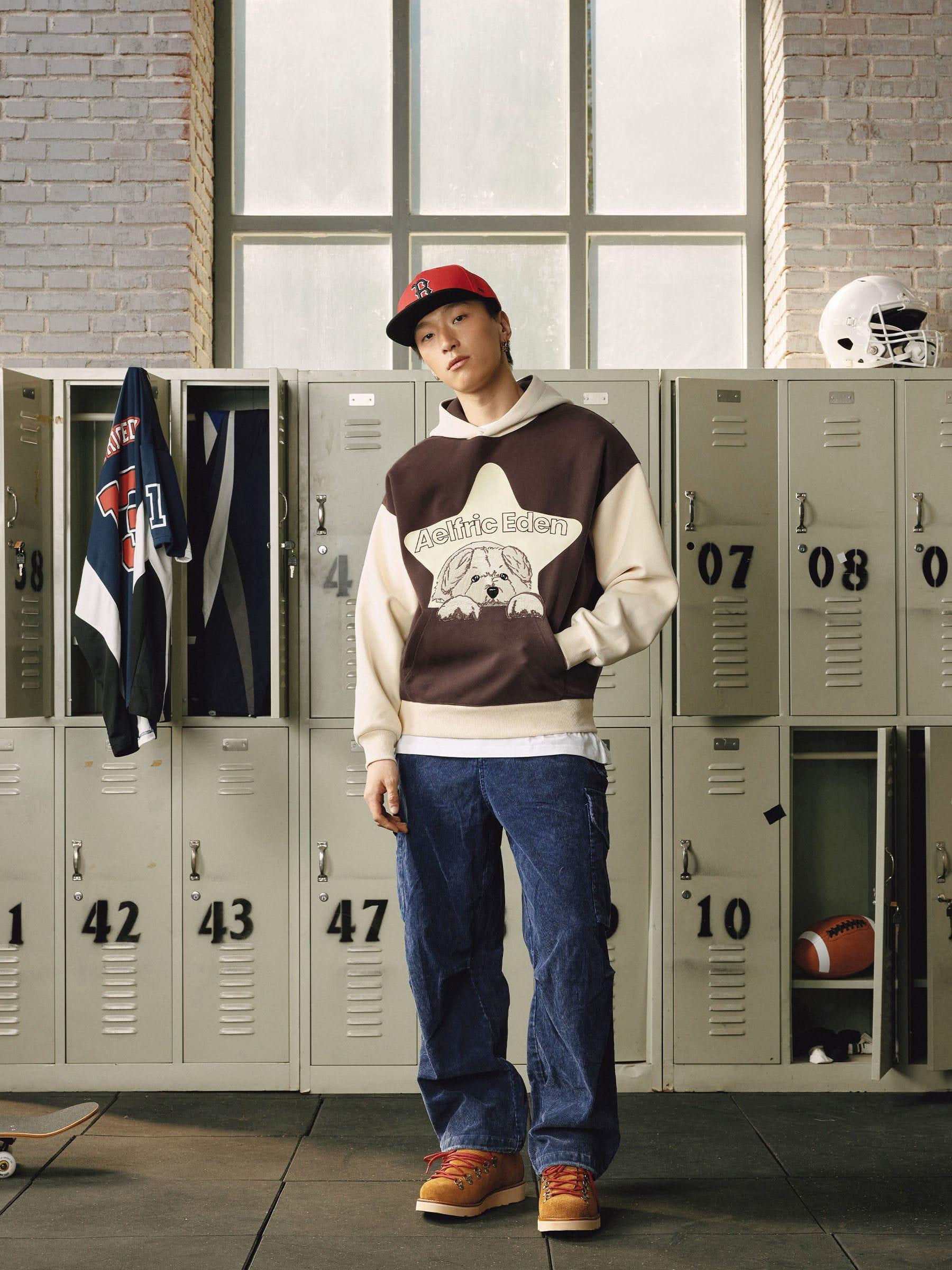 Aelfric Eden Cartoon Dog Eden Star Hoodie Product Image