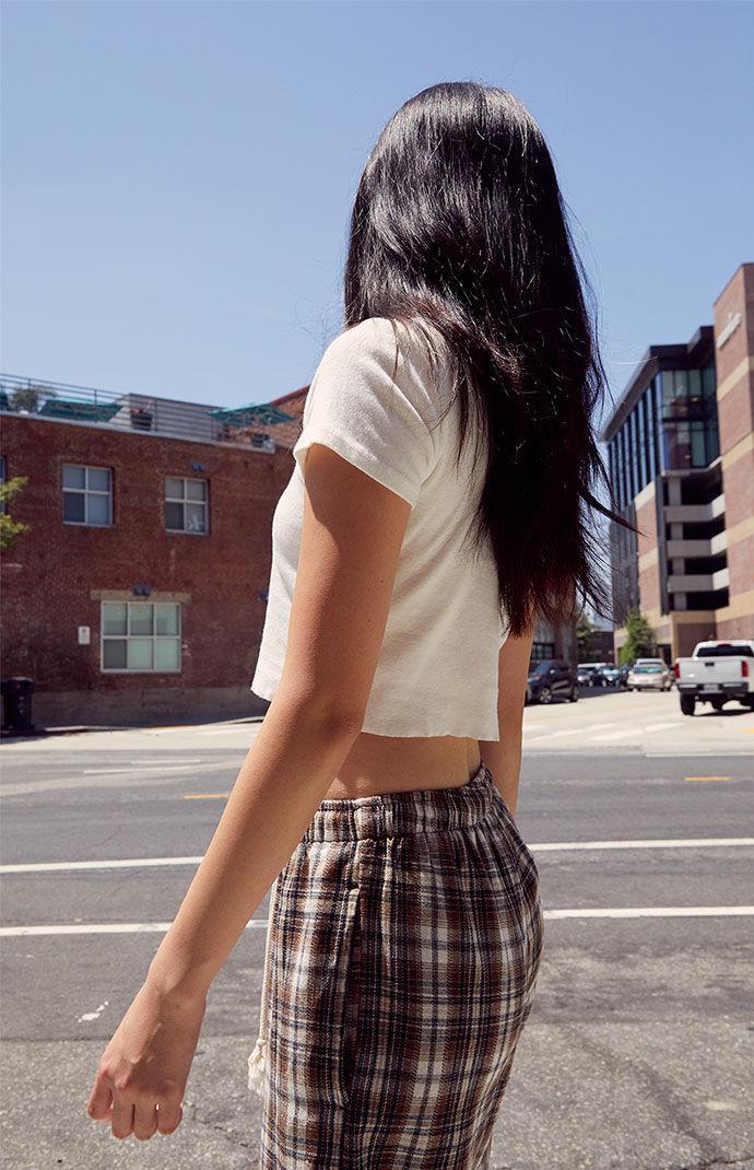 John Galt Women's Hailie Basic Crop Top Product Image