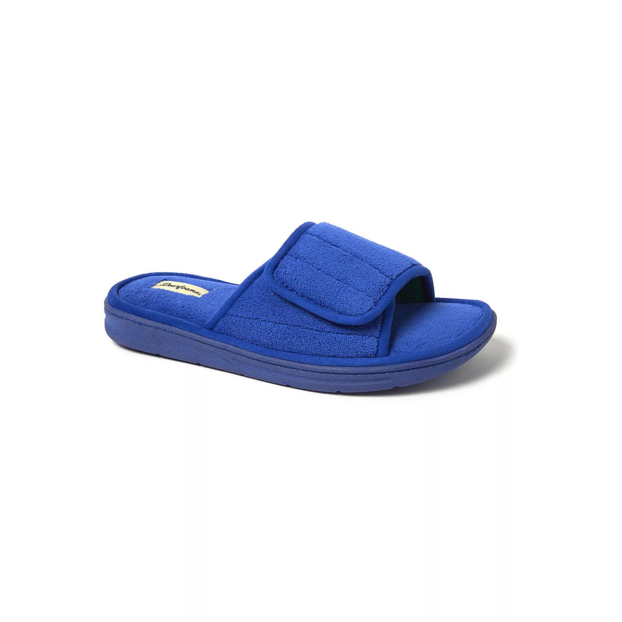 Dearfoams Collin Mens Slippers Blue Blue Product Image