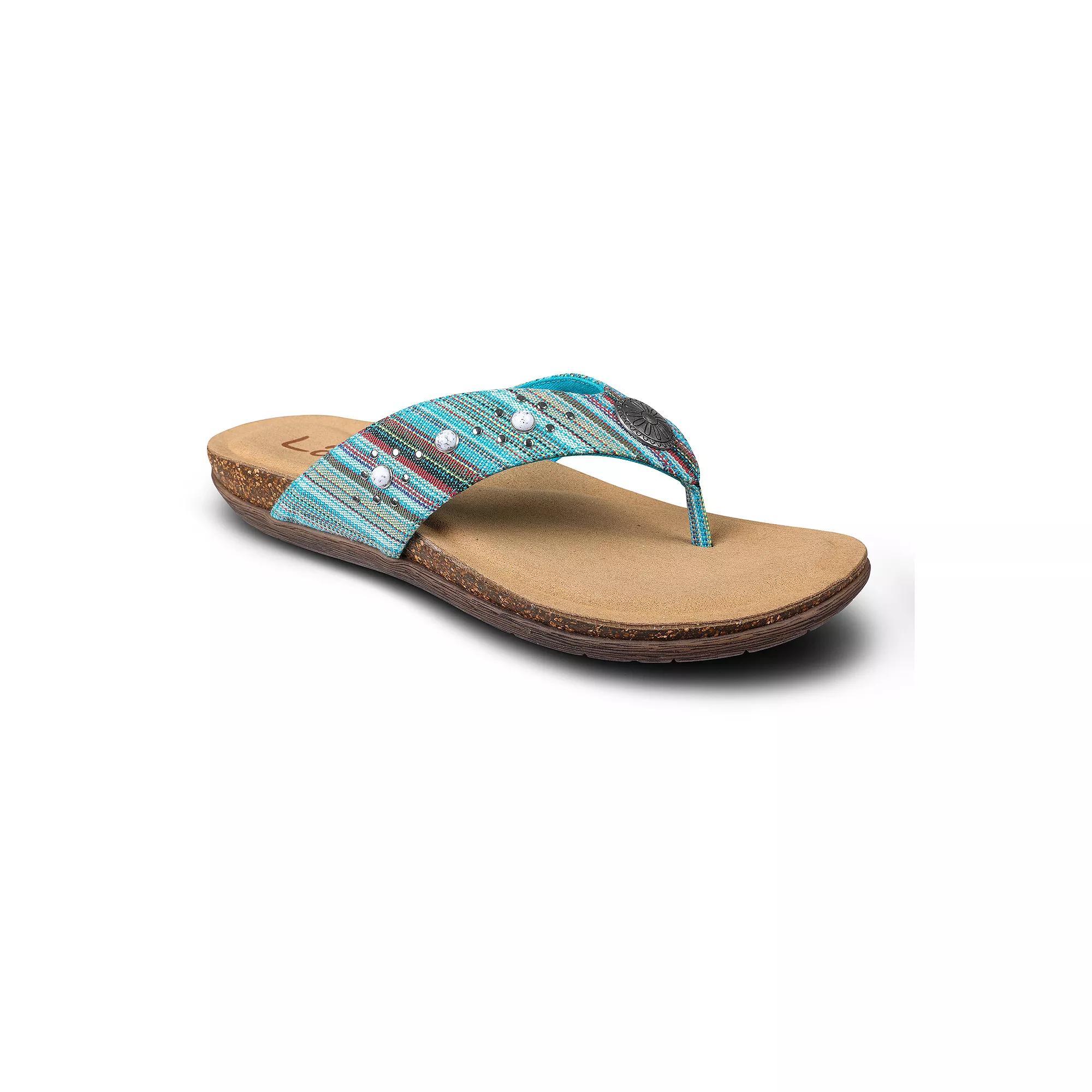 Mykos Jovie Women's Sandals, Size: 10, Turquoise Product Image