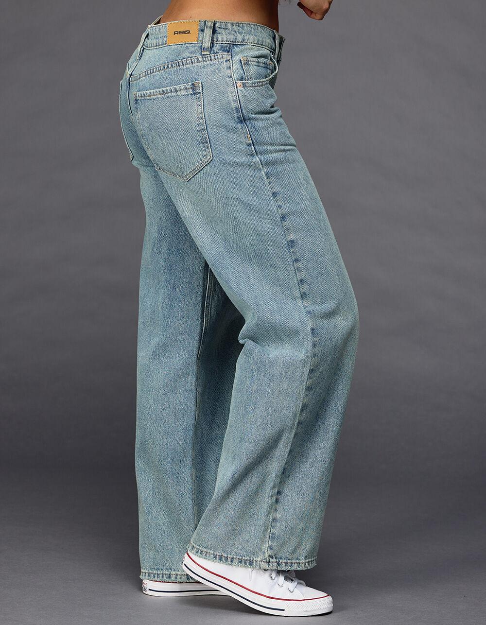 RSQ Womens Low Rise Baggy Jeans Product Image