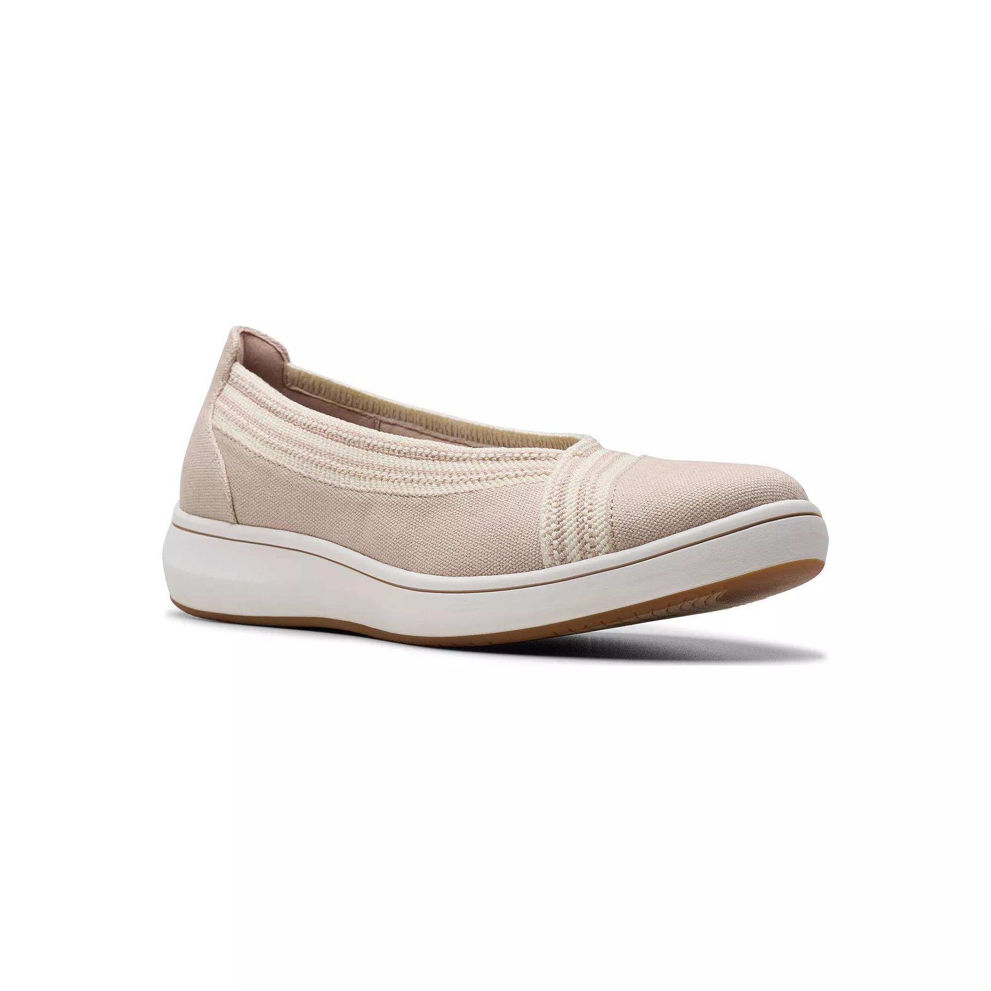 Clarks® Cloudsteppers BreezeSky Air Women's Slip-On Shoes, Size: 12, Brown Product Image