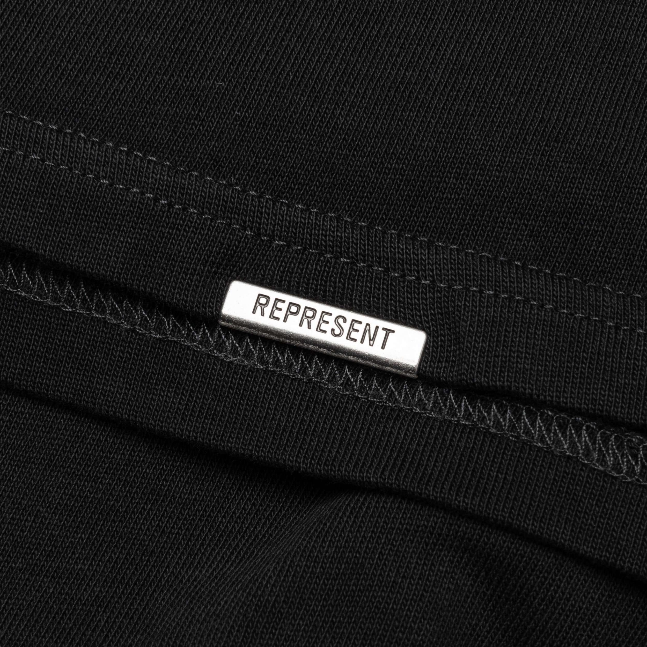 Feature x Represent Head 2 Head L/S T-Shirt - Stained Black Male Product Image