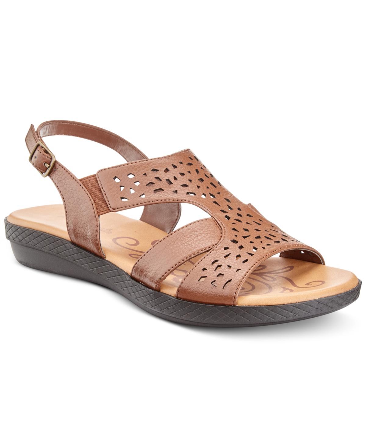 Easy Street Bolt Womens Sandals Silver Product Image