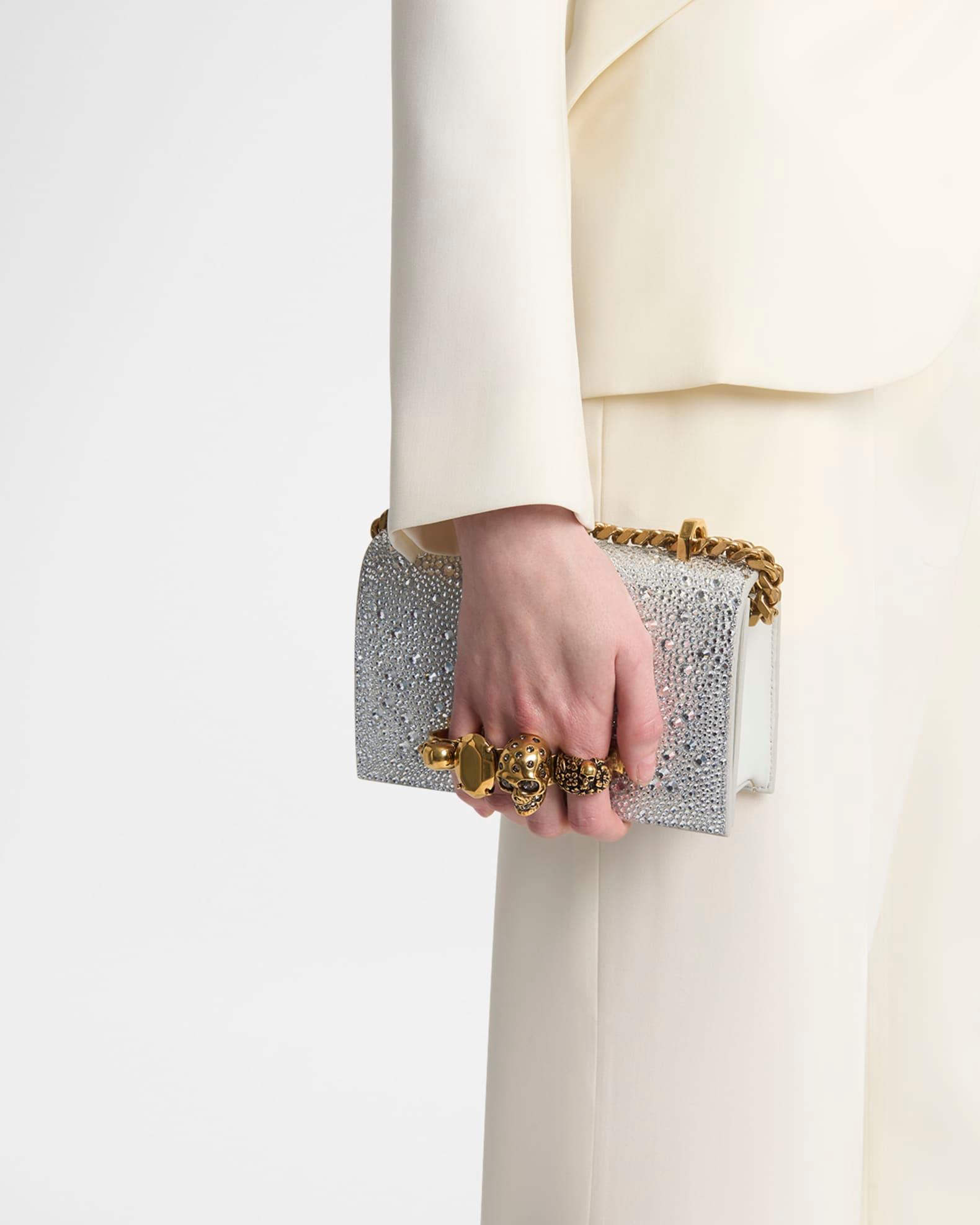 Mini Skull Jewel Embellished Chain Shoulder Bag Product Image