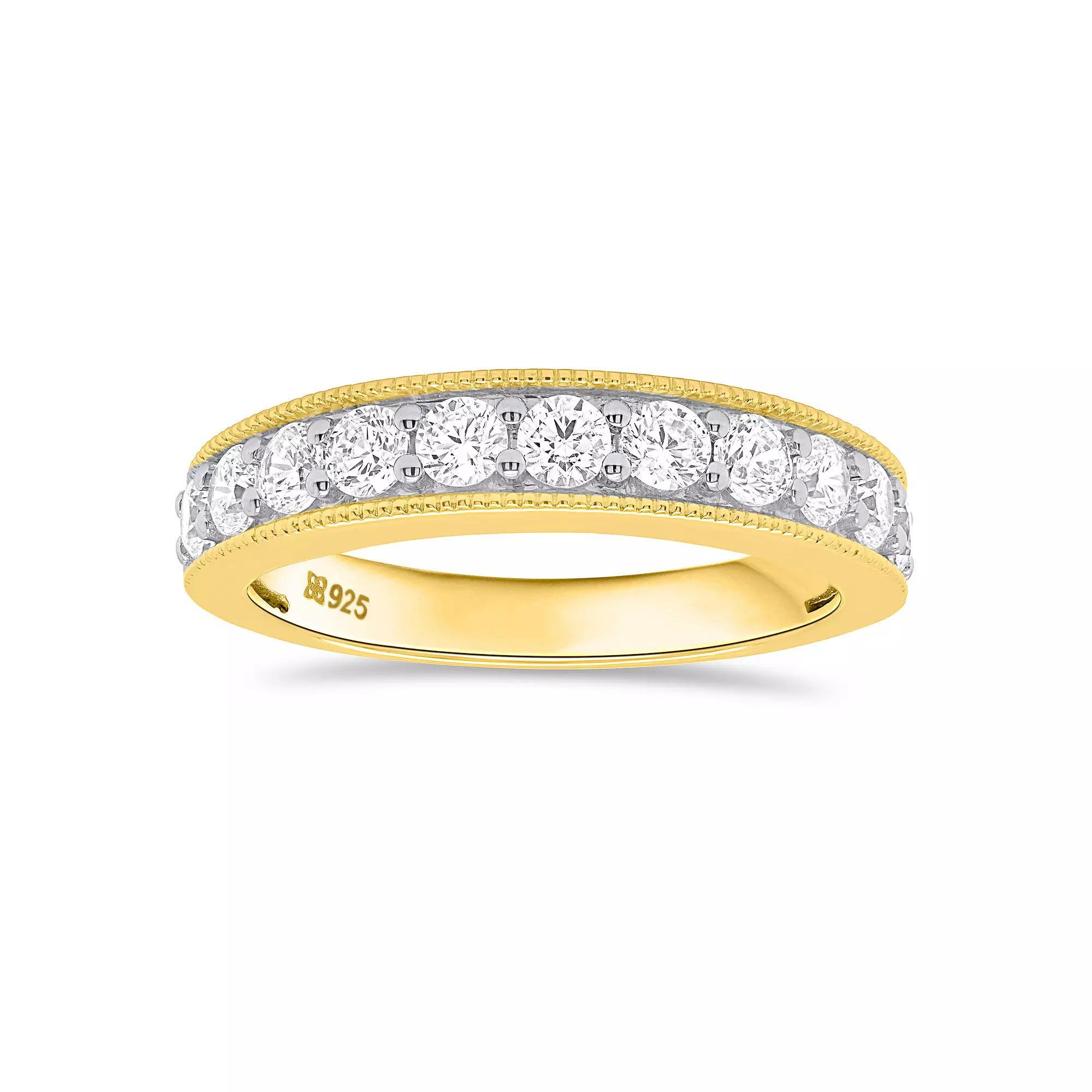 Ethique 3/4 Carat T.W. Lab-Grown Diamond Band Ring, Women's, Size: 6, Gold Tone Product Image