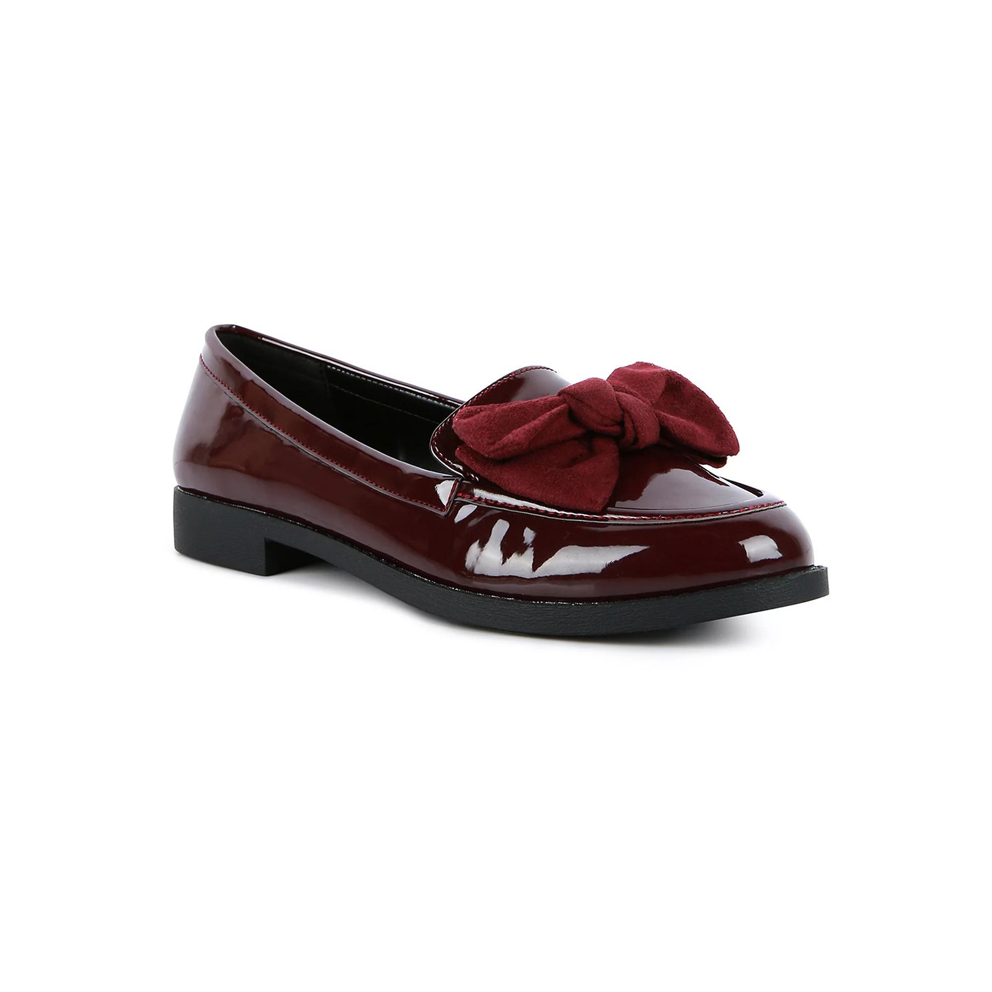 London Rag Bowberry Women's Loafers, Size: 8, Red Product Image