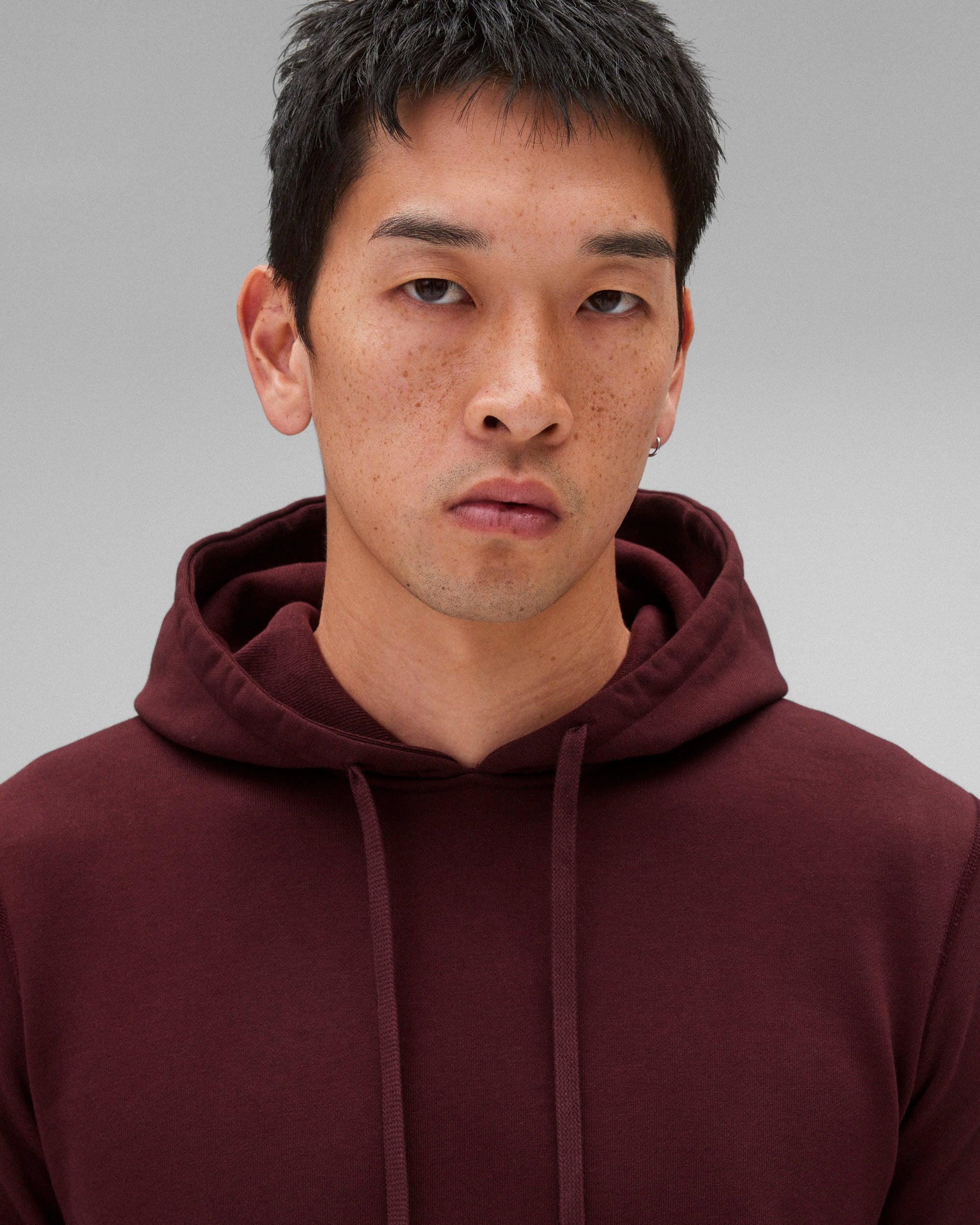 Midweight Terry Slim Hoodie Male Product Image