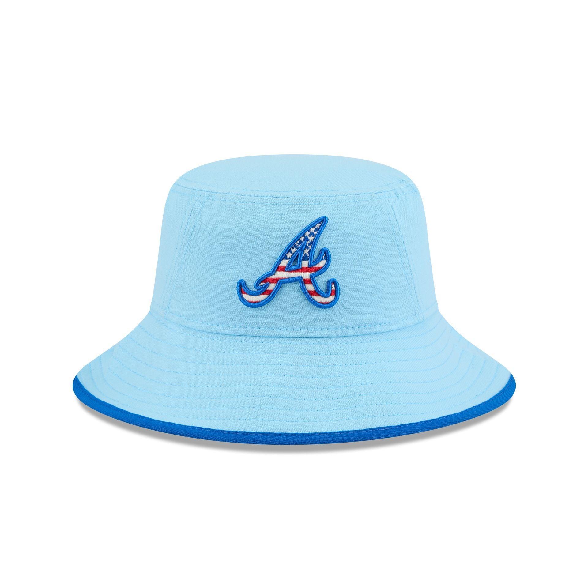 Atlanta Braves Independence Day 2025 Stretch Bucket Hat Male Product Image