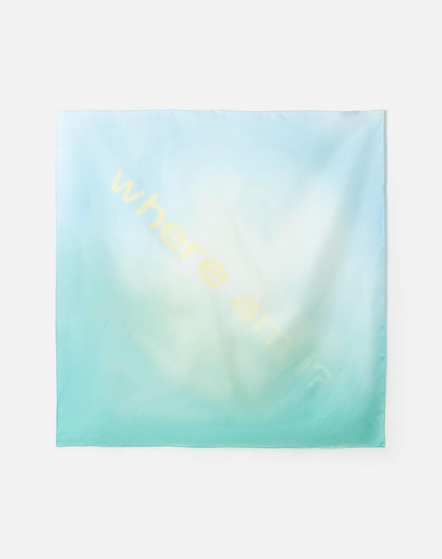 Silk Scarf - Green Product Image