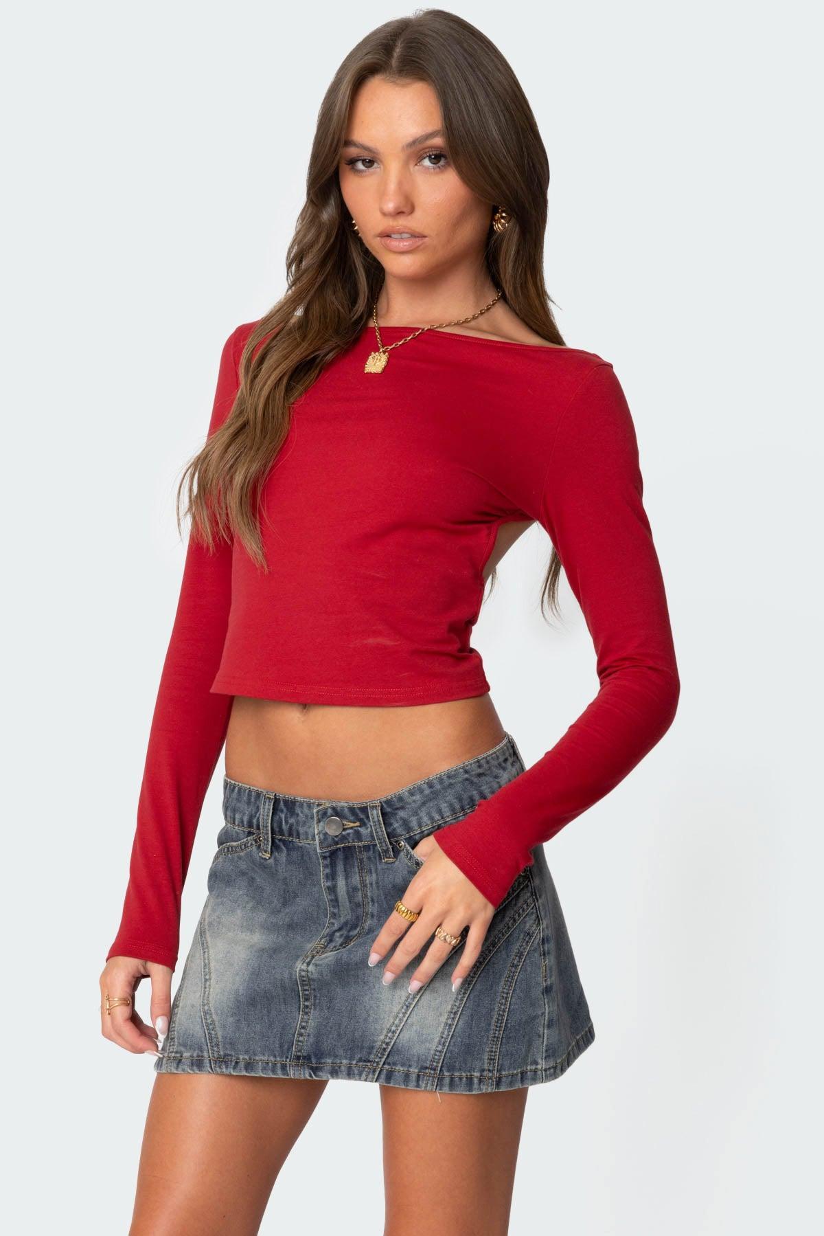 Valentine Open Back Top Product Image