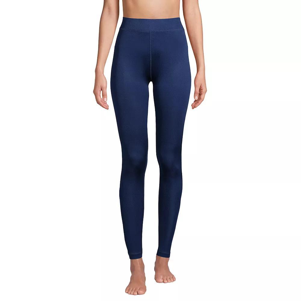 Petite Lands' End Silk Interlock Pants, Women's, Size: XS Petite, Deep  Blue Product Image