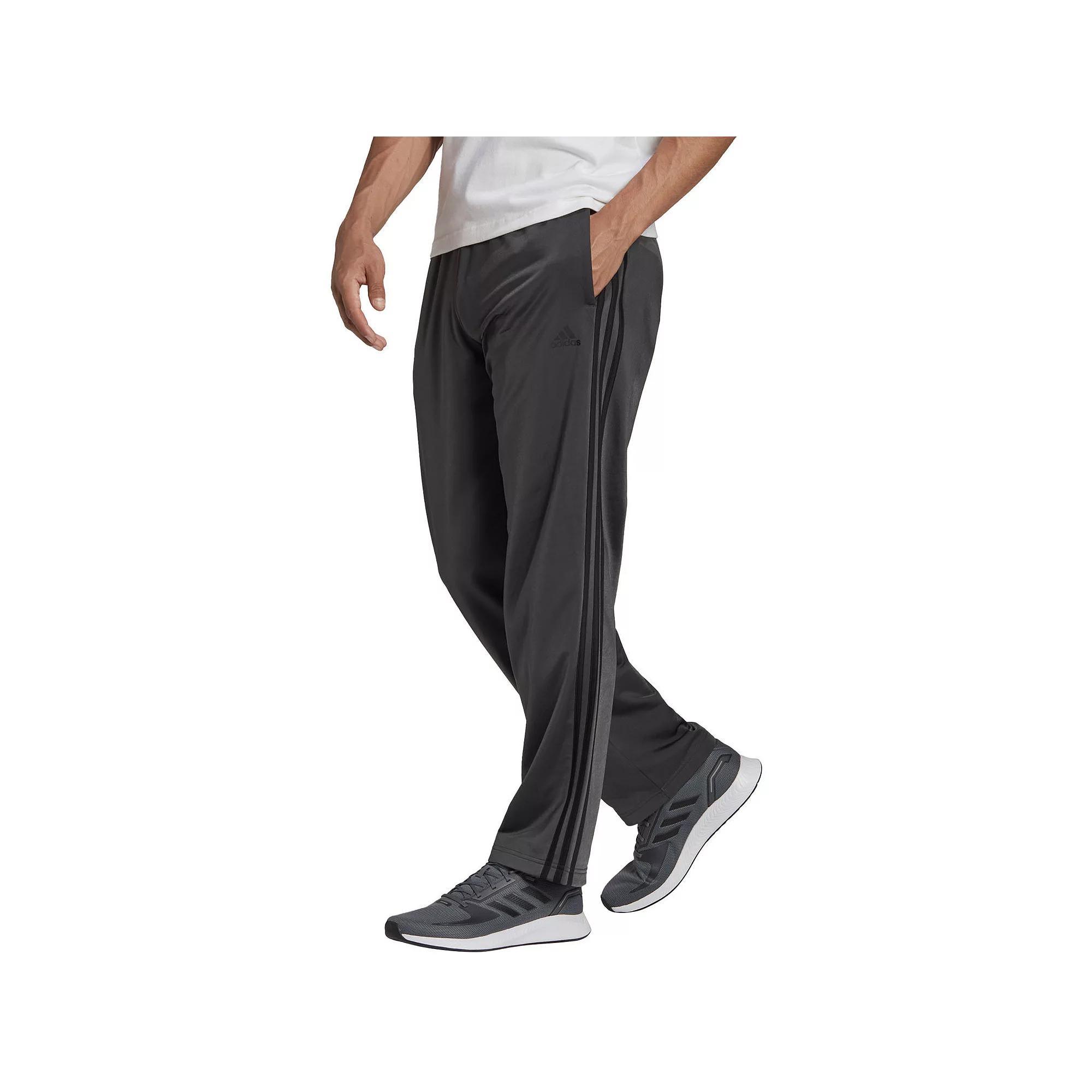 Men's adidas Tricot Track Pants, Size: Small, Dark Gray Grey Product Image