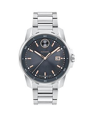 Movado Bold Mens Verso Automatic Gold Tone Stainless Steel Bracelet Watch Product Image