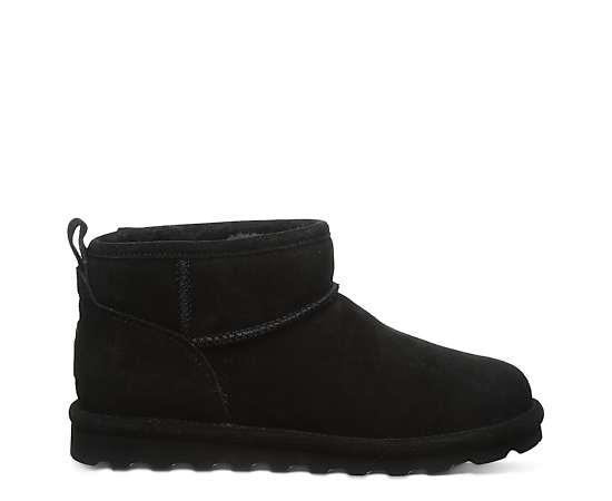 Bearpaw Womens Shorty Wide Water Resistant Fur Boot Product Image