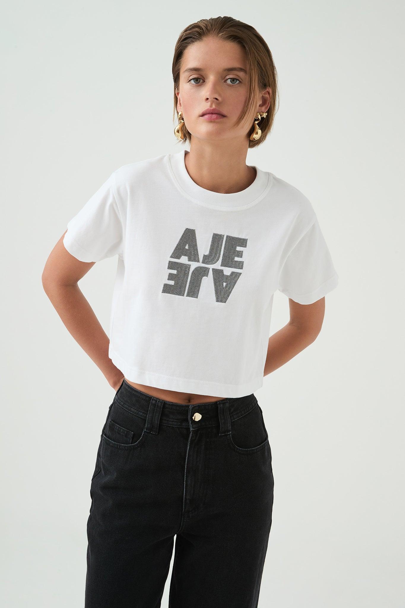 Spark Logo Cropped Tee Product Image