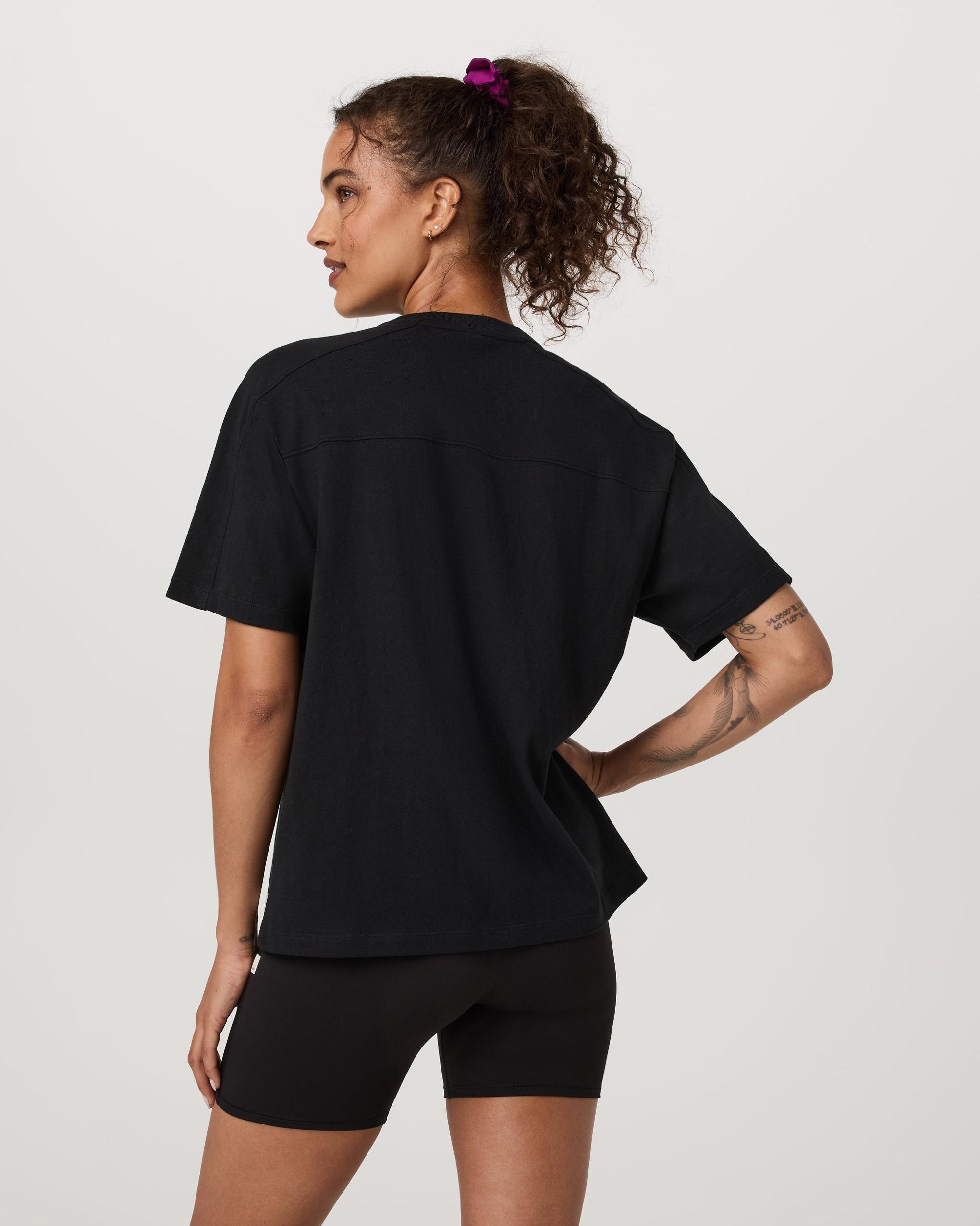 Short Sleeve Heavyweight Oversized Cotton Tee Product Image