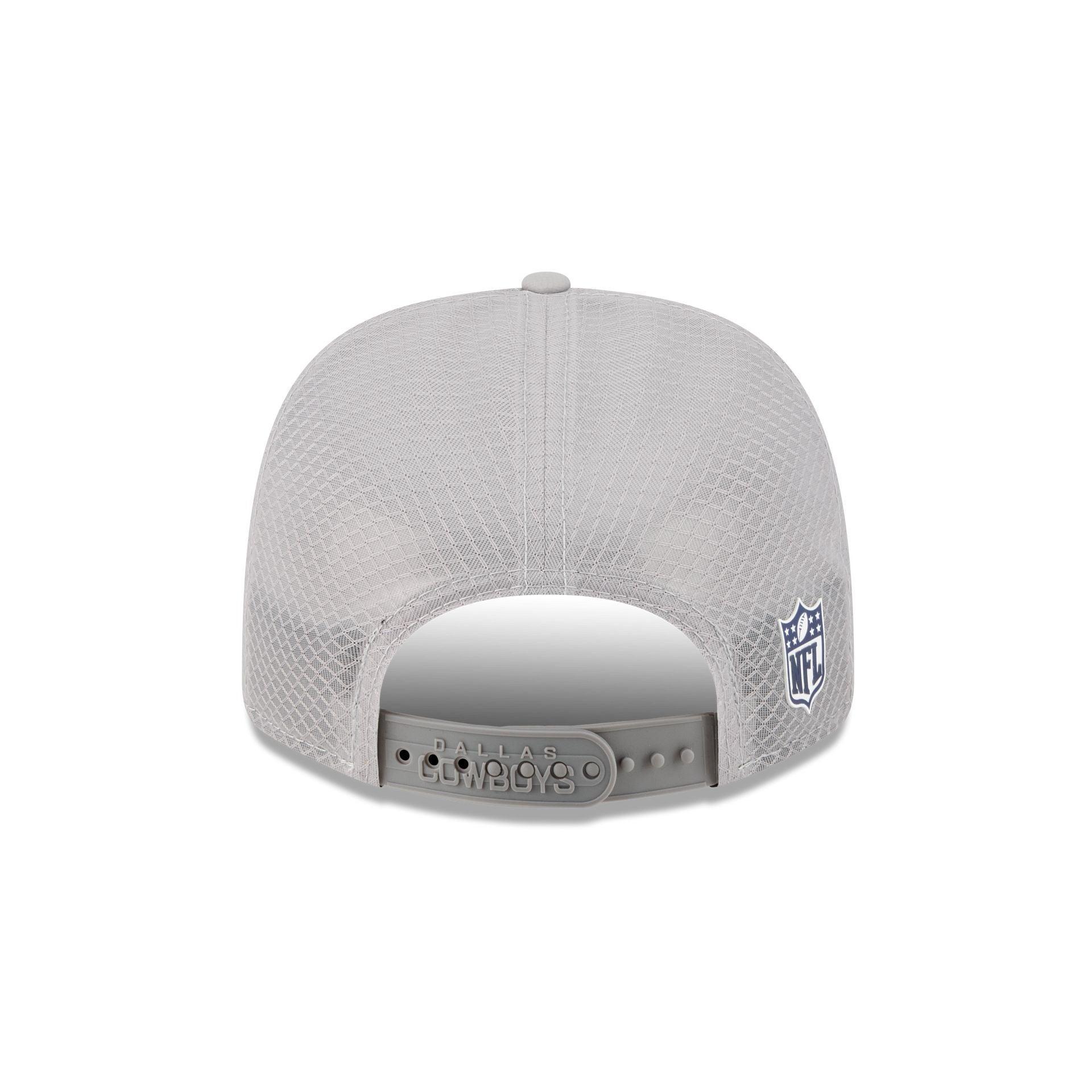 Dallas Cowboys 2025 Sideline Hot Weather Gray 9SEVENTY Trucker Hat Male Product Image
