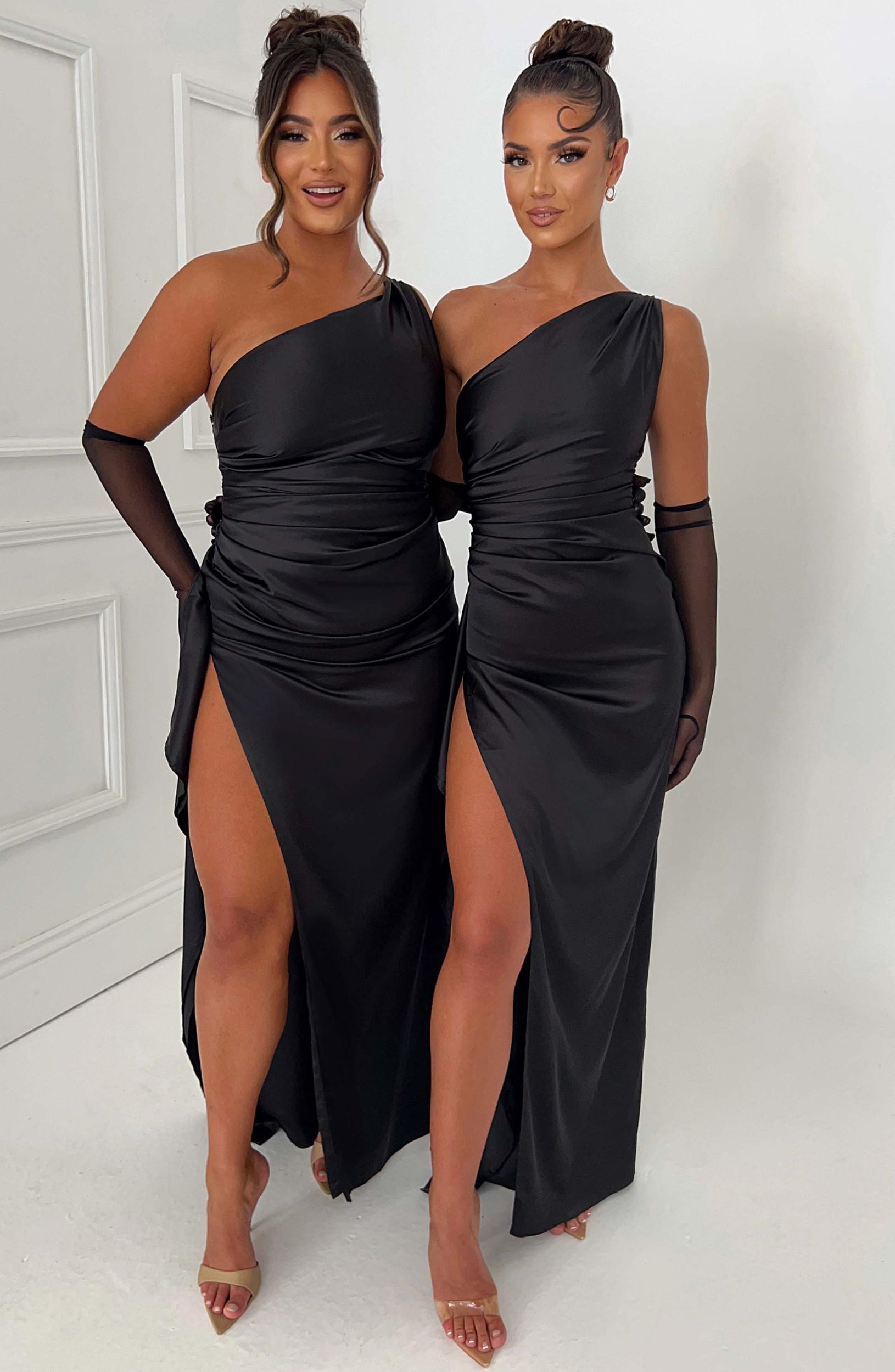Ariel Maxi Dress - Black Product Image