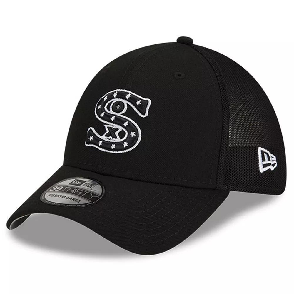 Men's New Era Black Chicago White Sox 2022 Batting Practice 39THIRTY Flex Hat, Size: Small/Medium Product Image