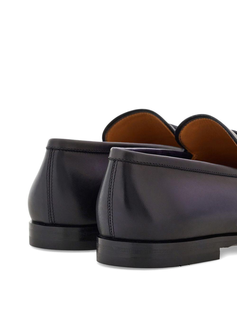 Gancini-embellished loafers Product Image