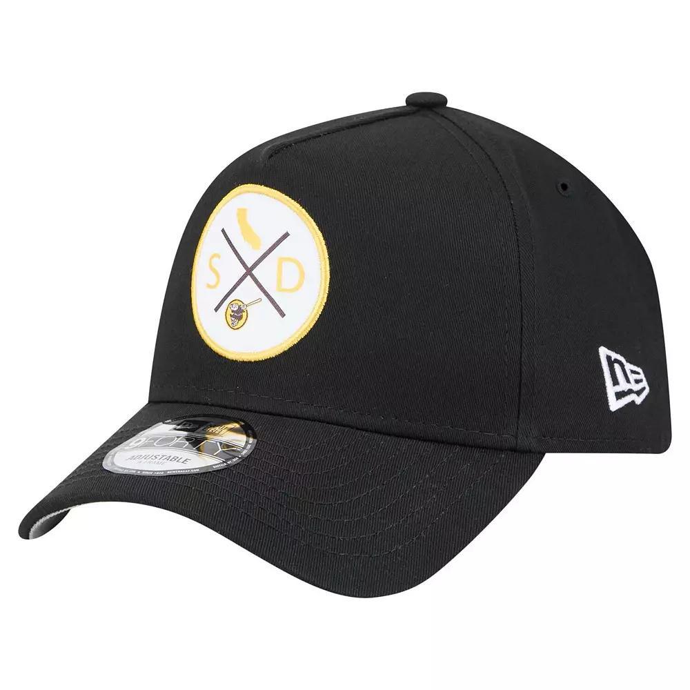 Mens New Era San Diego Padres 9FORTY A-Frame Adjustable Hat Product Image