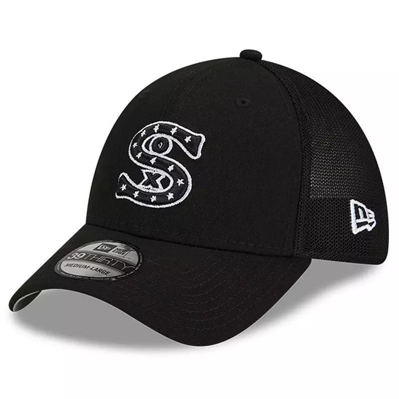 Men's New Era Black Chicago White Sox 2022 Batting Practice 39THIRTY Flex Hat, Size: Small/Medium Product Image