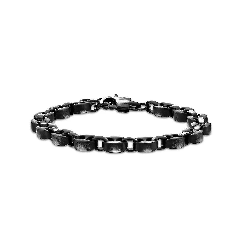 Mens LYNX Stainless Steel Mariner Chain Bracelet, Men's, Size: 8.25" Product Image