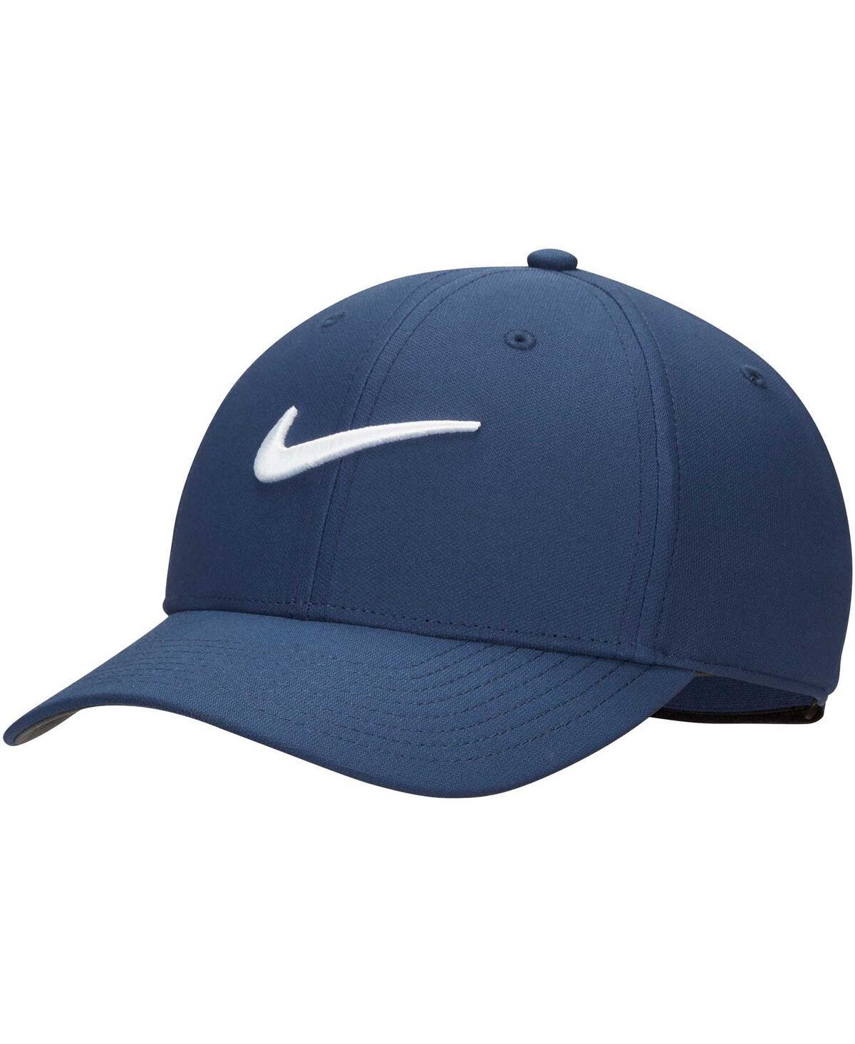 Mens Nike Dri-Fit Club Structured Swoosh Cap Black Navy Product Image