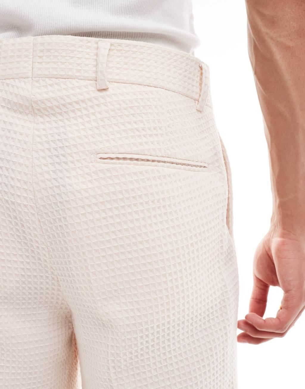 Viggo elanga oversized suit pants in stone Product Image