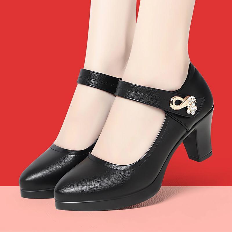 Platform Mary Jane Pumps Product Image