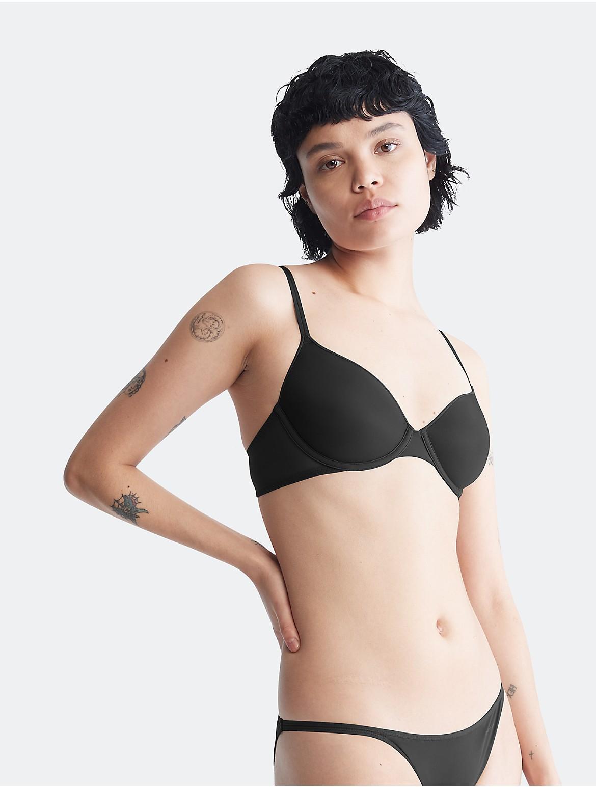 Calvin Klein Sheer Marquisette Spacer Demi Bra Product Image