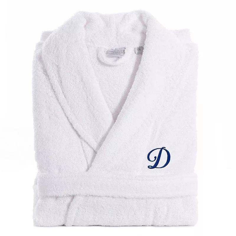 Linum Home Textiles Turkish Cotton Personalized Unisex Tie Front Terry Bathrobe, Mens Product Image