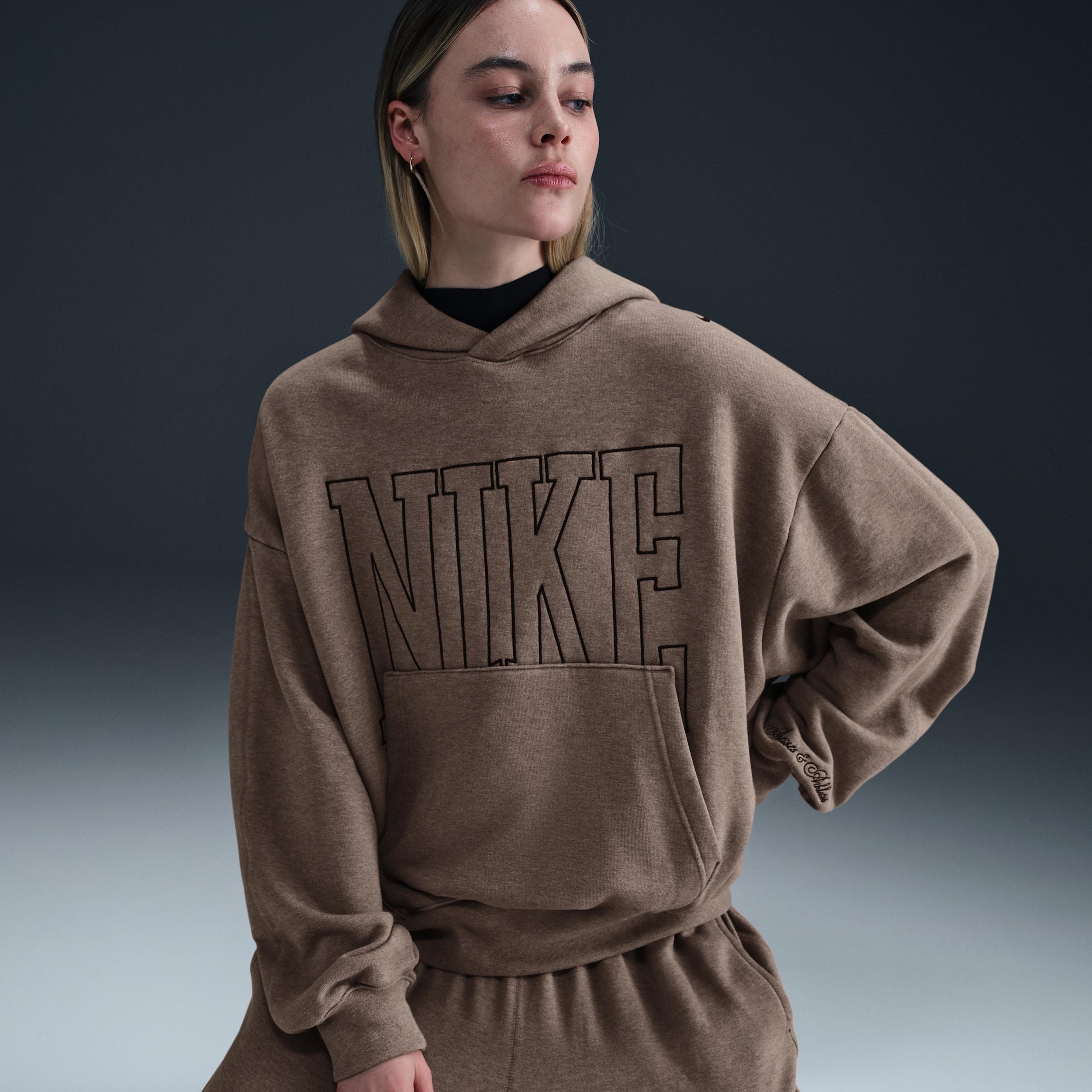Nike Sportswear Women's Over-Oversized French Terry Pullover Hoodie Product Image