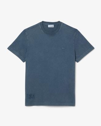 Men's Washed Effect Heavy Jersey T-Shirt Product Image