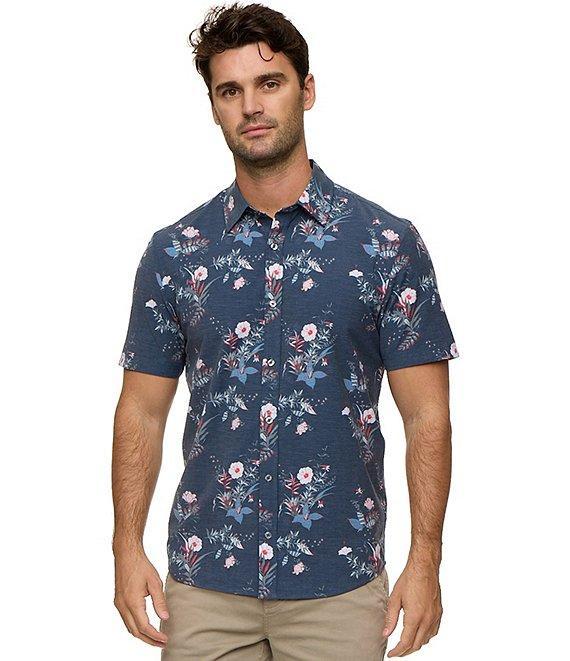 Flag and Anthem Milligan UPF Performance Floral Short Sleeve Shirt Product Image