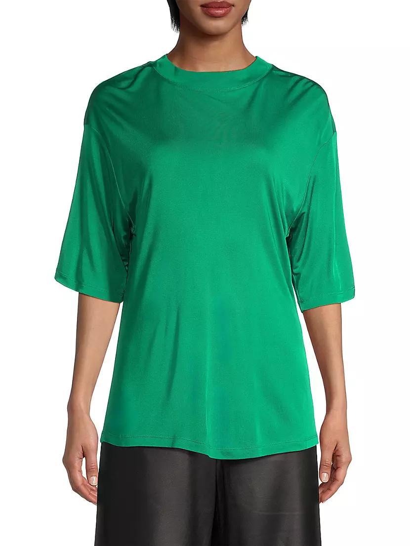 Aphrodite Silk-Blend Tee Product Image