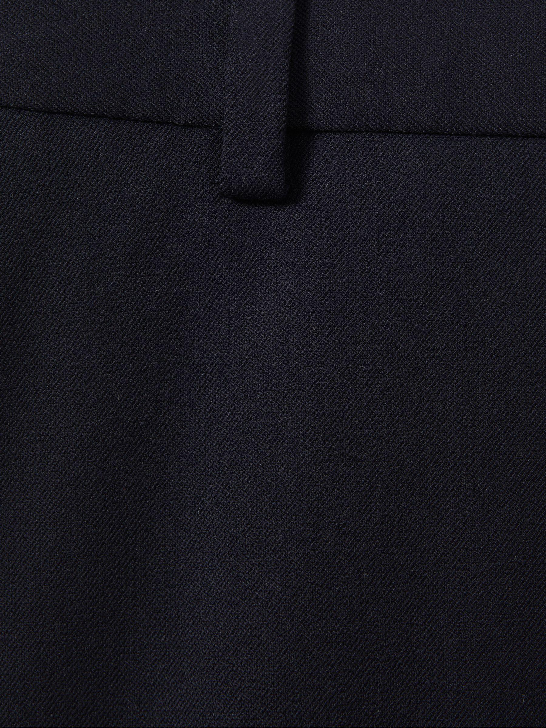 Slim Fit Tailored Trousers in Navy Product Image