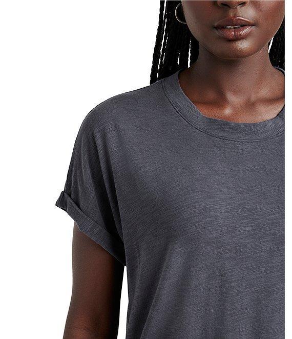 Splendid Skye Slub Cotton Crew Neck Short Sleeve Tee Product Image