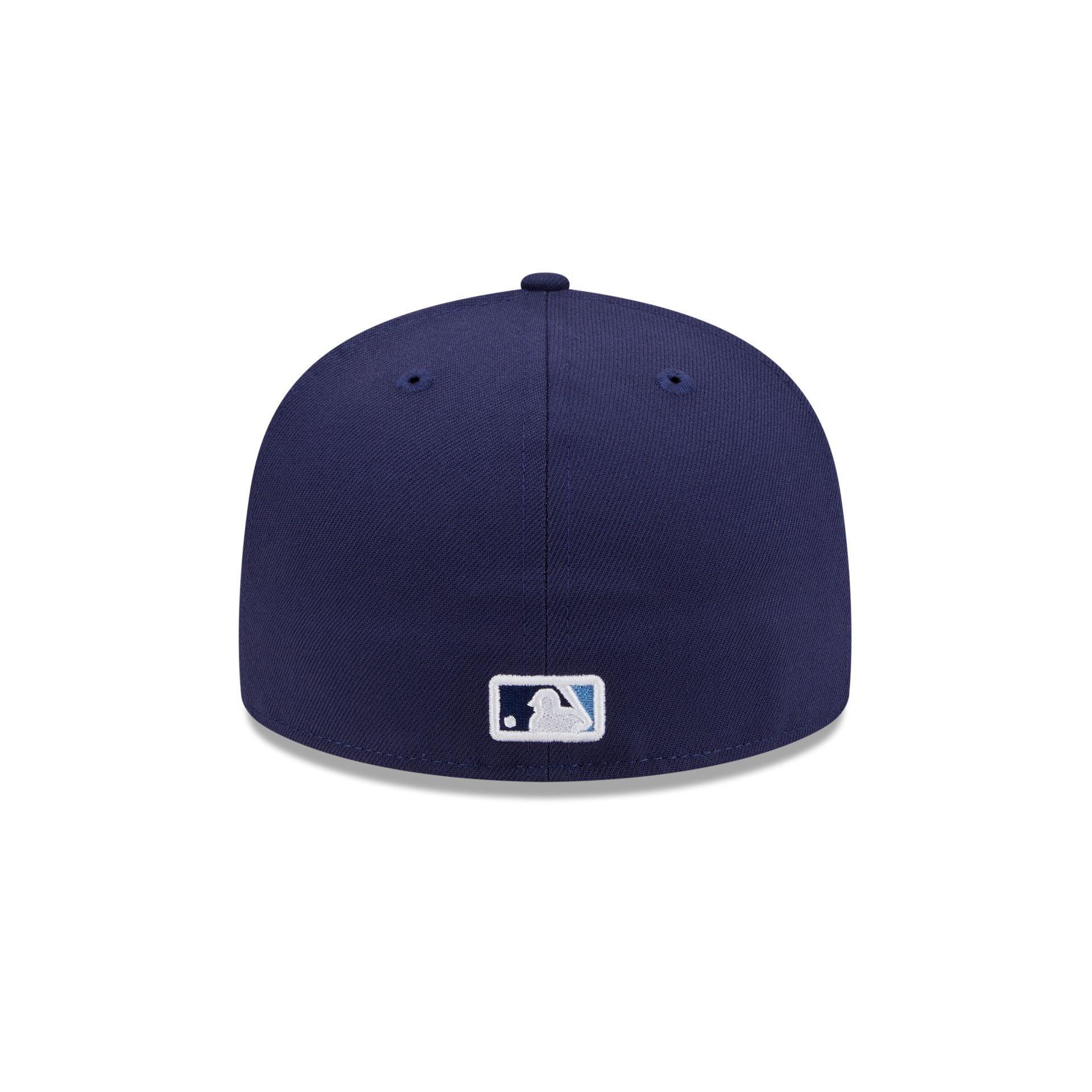 Tampa Bay Rays Floral Undervisor 59FIFTY Fitted Hat Male Product Image