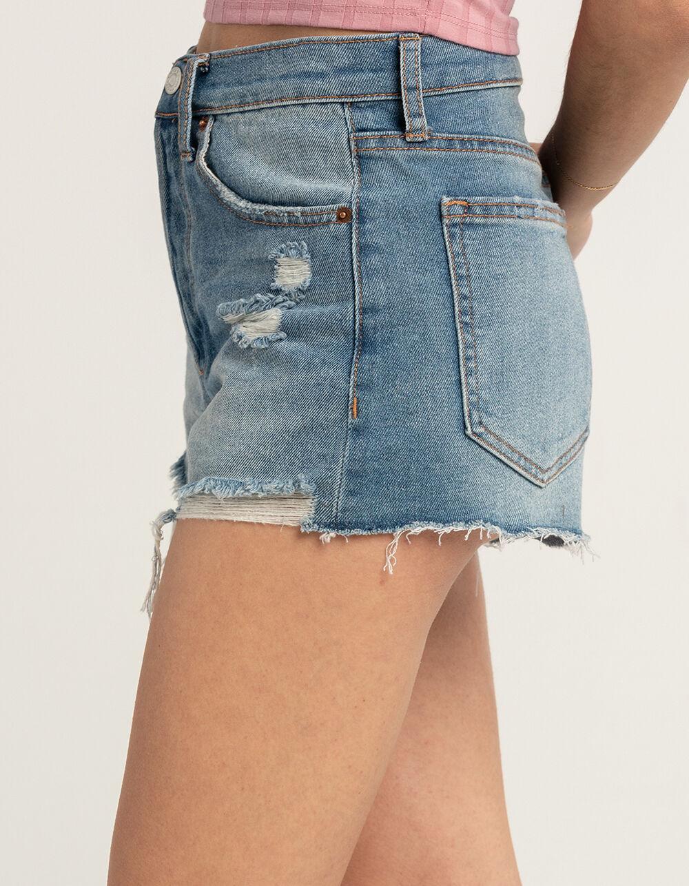 RSQ Womens Vintage High Rise Shorts - MEDIUM WASH Product Image