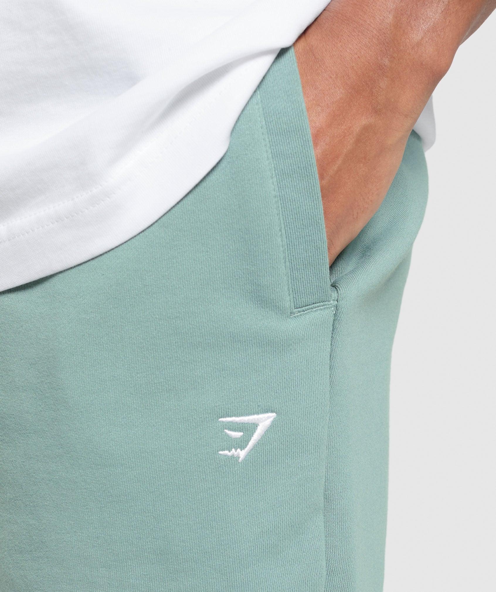 Gymshark Rest Day Essentials Shorts - Celeste Blue Male Product Image