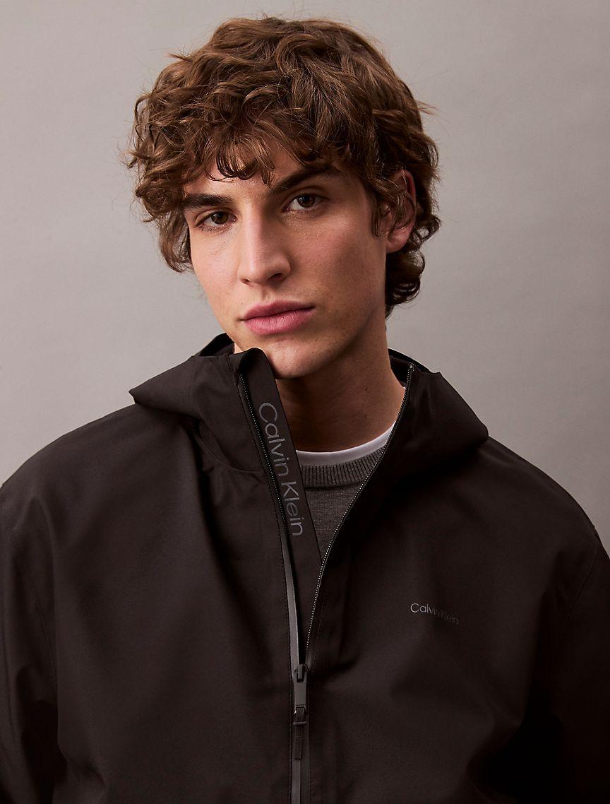 Calvin Klein Mens Tech Shell Hooded Jacket Product Image
