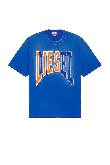 Mens T-WASH-N Logo Applique T-Shirt Product Image