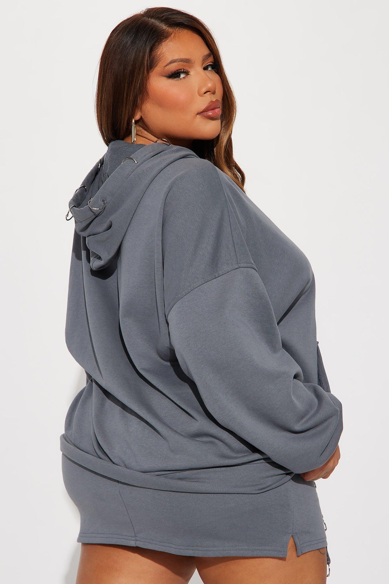 Meeks Skirt Set - Grey Product Image