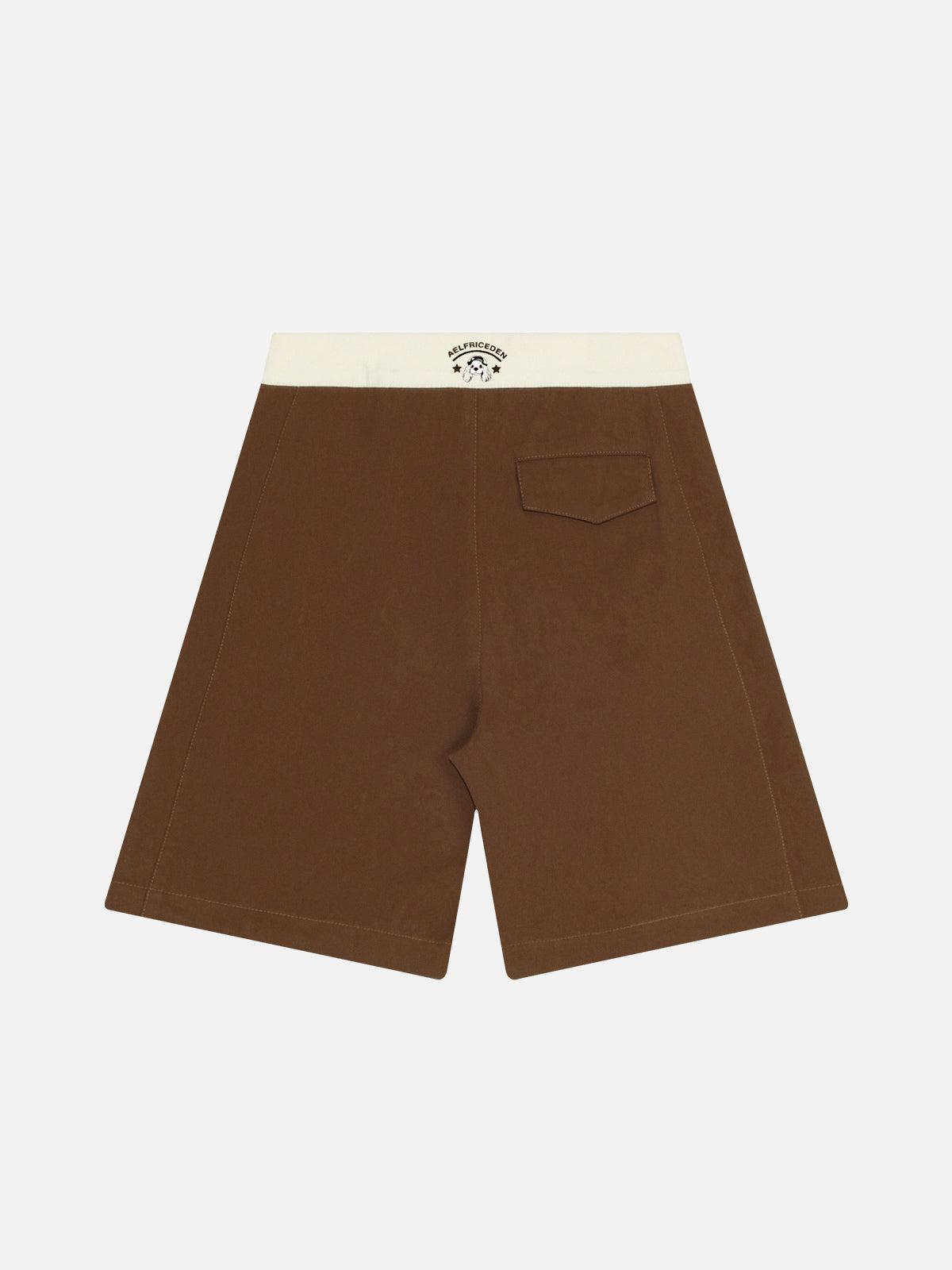 Aelfric Eden Color Blocking Drawstring Shorts Female Product Image